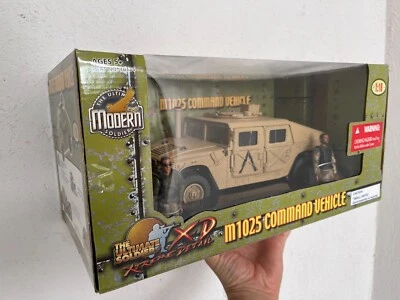 CENTURY TOYS 21st The Ultimate Solidier US Army Desert M1025 Humvee HUMMER 1:18 - Immagine 1 di 4
