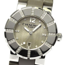 Chaumet Class one 622 Diamond Bezel Silver Dial Quartz Ladies Watch_807497