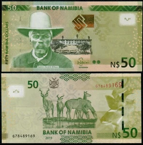 NAMIBIA 50 DOLLAR (P NEU) 2019 UNC - Bild 1 von 1