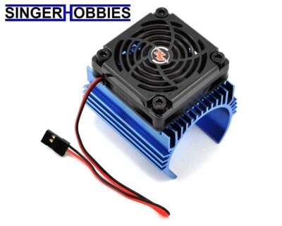 Combo de disipador térmico y ventilador de motor HobbyWing HWI86080130 C4 HH Foto 1 de 2