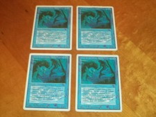 4x Playset MTG Magic the Gathering Complete Set of 4 x4 Cards Unlimited Edition