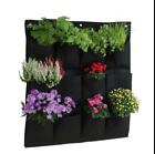 garden plant Grow wall bags Vertical fabric pot 2 9 25 pocket black Hanging