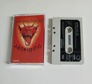 URIAH HEEP ABOMINOG CASSETTE TAPE 1982 PAPER LABEL BRONZE UK - Picture 1 of 1