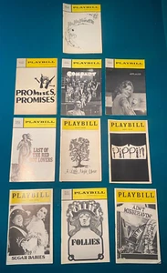 39 Vintage Playbill lot! 1960's ! Hello Dolly, Fiddler on the Roof, Sugar Babies - Picture 1 of 11