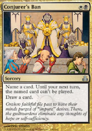 CONJURER'S BAN Guildpact MTG Magic the Gathering Cards DJMagic - Image 1 of 1