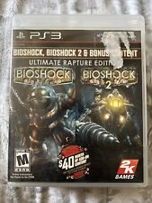 BioShock -- Ultimate Rapture Edition (Sony PlayStation 3, 2013) CIB, Tested