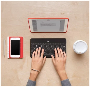 Logitech Keys-To-Go Clavier Bluetooth sans Fil - Afbeelding 1 van 3