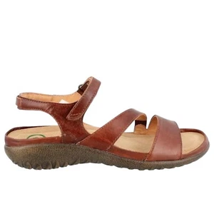 NAOT Scarpe Donna L7 Etera Sandali Bagaglio Pelle Marrone - Foto 1 di 6