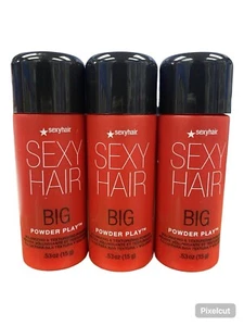Big Sexy Hair Powder Play Volumizing and Texturizing Powder 0.53 oz  3 pack - Picture 1 of 3