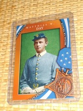 2009 Topps American Heritage Heroes Ed. Medal of Honor #MOH48 Matthias W. Day