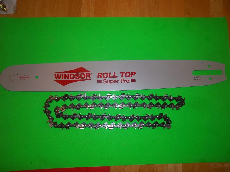 WINDSOR 18" BARRA Y CADENA 325 050 GA 74 ESLABÓN AJUSTE STIHL 028 036 034 039 029 MS390 Foto 1 de 1