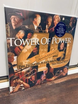Tower Of Power - 40Th Anniversary LIVE 2LP/ ORANGE Color Vinyl NUMBERED LIMITED - Image 1 of 3
