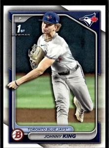 Lotto 34 carte 2024 Bowman Draft Paper Johnny King Toronto Blue Jays #BD-36 - Foto 1 di 2