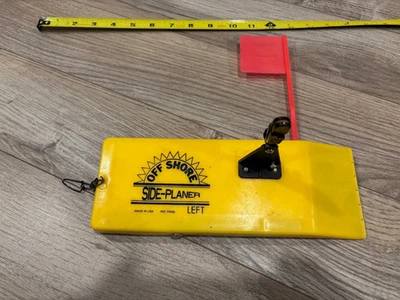 Tableros cepilladora lateral OFFSHORE OR12L lado de puerto izquierdo arrastre Walleye Northern Pike Foto 1 de 4