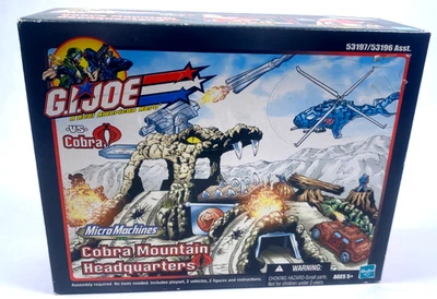 Cobra Mountain Headquarters GI Joe VS. Cobra Micro Machines Set Galoob 1996 - Image 1 of 2