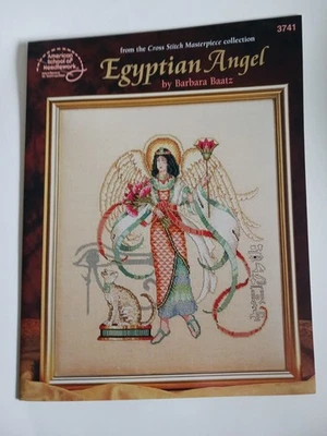 Egyptian Angel American School of Needlework  Baatz Cross Stitch booklet #3741 - Image 1 of 3