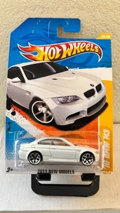 Hot Wheels '10 BMW M3 2011 New Models #26/50 White L85 - Picture 1 of 1