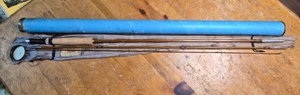 Bamboo Fly Rod Union Hardware 8 1/2' with Bag & Tube #F - Picture 1 of 10