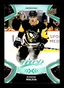 2021-22 Upper Deck MVP #160 Evgeni Malkin - Pittsburgh Penguins Hockey Card - Picture 1 of 2