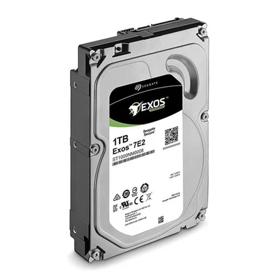 HDD 1TB Festplatte 3,5" Desktop Fester Computer Seagate Exos 7E2 Refurbished - Bild 1 von 4