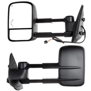 Tow Mirrors Fit for 2007-2014 for Chevy for GMC 2007 for GMC Sierra 1500/2500... - Picture 1 of 9