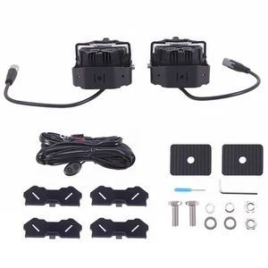 Round LED Driving Lights 5" Spot Flood Combo 178W White DRL Off Road Light Pods - Picture 1 of 17