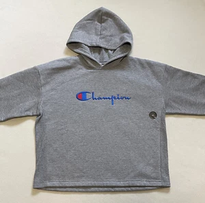 Champion Hoodie Womens Size XL Cropped Hoodie Gray - Picture 1 of 10