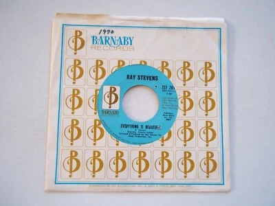 RAY STEVENS - Everything Is Beautiful / A Brighter Day - 45 RPM 7" Record 1970 - Image 1 of 4