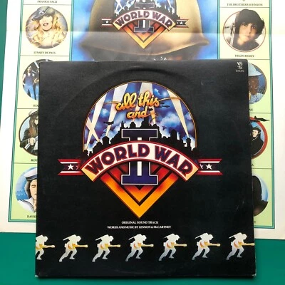 Beatles ALL THIS & WORLD WAR II Film Soundtrack 2x LP + POSTER Lennon McCartney - Image 1 of 4