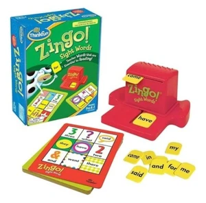 Thinkfun Zingo Sight Words Bingo Game4+ Educational Learning Toy NEW •78 - Picture 1 of 1