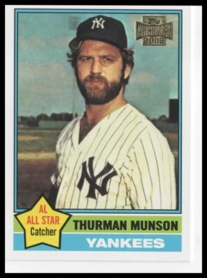 2002 Topps Archives #174 Thurman Munson - Image 1 of 2