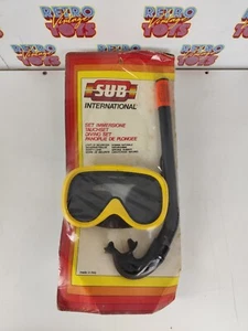 SUB INTERNATION KIT SUB MASCHERA BOCCAGLIO VINTAGE '80 NEW C DIVING - Foto 1 di 3