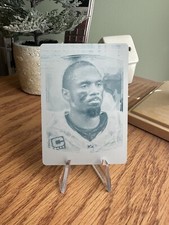 2018 Donruss Football Charles Woodson #LF-9 Cyan Printing Plate 1/1! Raiders