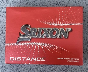 Srixon Distance Premium Soft Distance 2-Piece Golf Balls - Pack of 12 - Picture 1 of 7