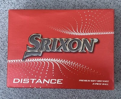 Srixon Distance Premium Soft Distance 2-Piece Golf Balls - Pack of 12 - Image 1 of 4