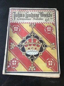 Coronation of George VI - 1937 - John O’London Weekly - Imagen 1 de 1