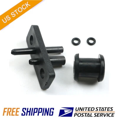 For Honda ATC 70 90 110 125 TRX 70 Dual Line Fuel Gas Tank Flange Plastic Tanks - Imagem 1 de 4