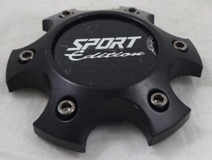 Sport Edition Wheels Flat Black Custom Wheel Center Cap Caps # TK-6H - Bild 1 von 4