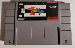 Zoop SNES (Super Nintendo, 1995) Authentic Nintendo Video Game Cartridge Only - Picture 1 of 3