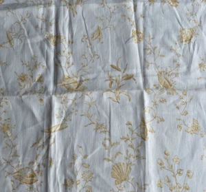 Brunschwig & Fils Biscay Linen Print Sundown Fabric Remnant 24"x24" - Picture 1 of 4