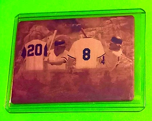 Johnny Bench 2021 Leaf Ultimate 1/1 Plate 1 of 1 Pete Rose Robinson Morgan SP #1 - Picture 1 of 4