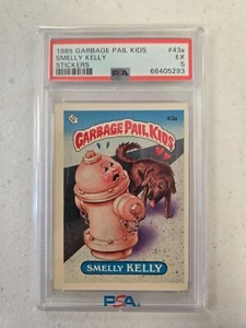 1985 Garbage Pail Kids Graded PSA 5 - Smelly Kelly - Picture 1 of 2
