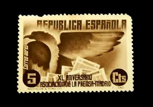 Spain Stamp 1936/ 40th. Anniversary of Madrid Press Assoc. / SG803 / Used - Picture 1 of 1