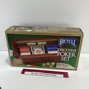 Bicycle Executive Poker Set in OVP - Bild 1 von 5