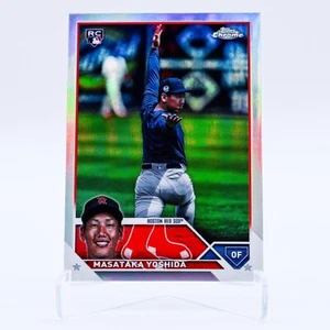 2023 Topps Chrome Update Masataka Yoshida RC Photo Variation Refractor #USC174 - Picture 1 of 2