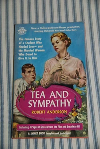Tea and Sympathy by Robert Anderson - Vintage Paperback Signet 1956 - Imagen 1 de 3