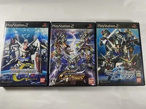 PS2 SD Gundam G Generation + Generation War + Generation SEED -set lot3 JP Game  - Picture 1 of 12