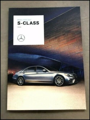 2020 Mercedes Benz S-Class S63 S65 AMG S560 S450 58-page Car Brochure Catalog - Image 1 of 4
