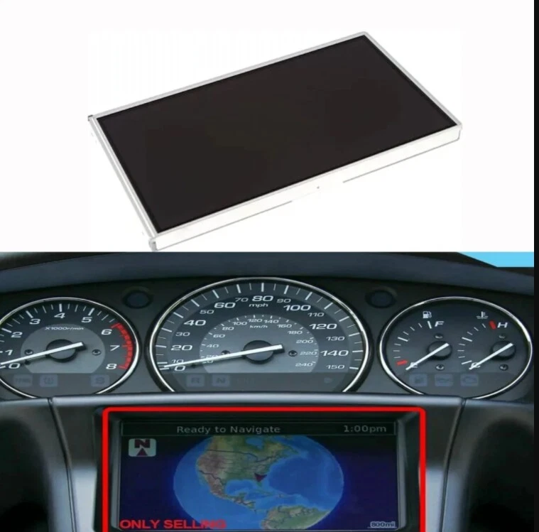 GPS Navegación Radio Pantalla LCD Cristal para Honda GL1800 Goldwing 2007-2013 Foto 1 de 4