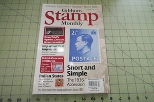 GIBBONS STAMP MONTHLY  OCTOBER 2016  INDIAN STATES, ROYAL MAIL AGATHA CHRISTIE - Picture 1 of 2